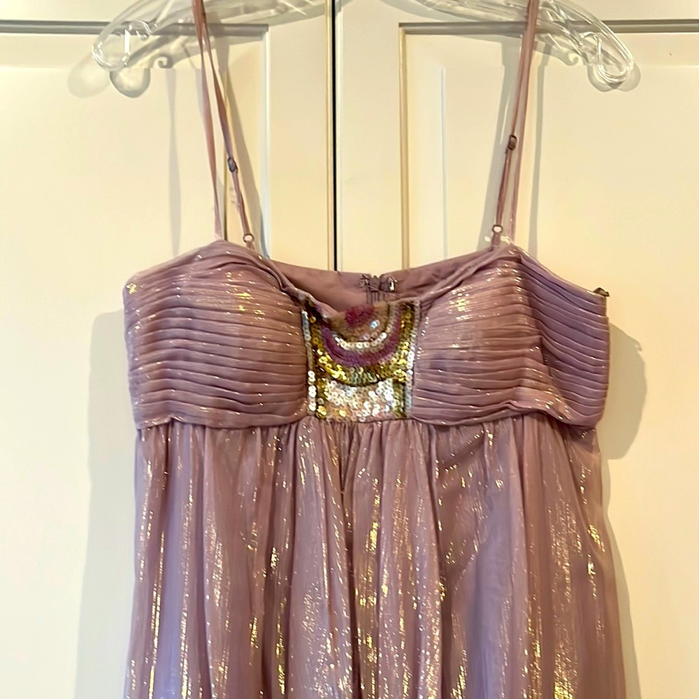 Gorgeous Oleg Cassini spaghetti strap maxi